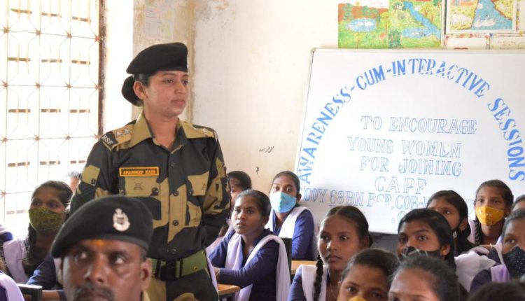 Female officer in anti-naxal operations inspires young women to join the military