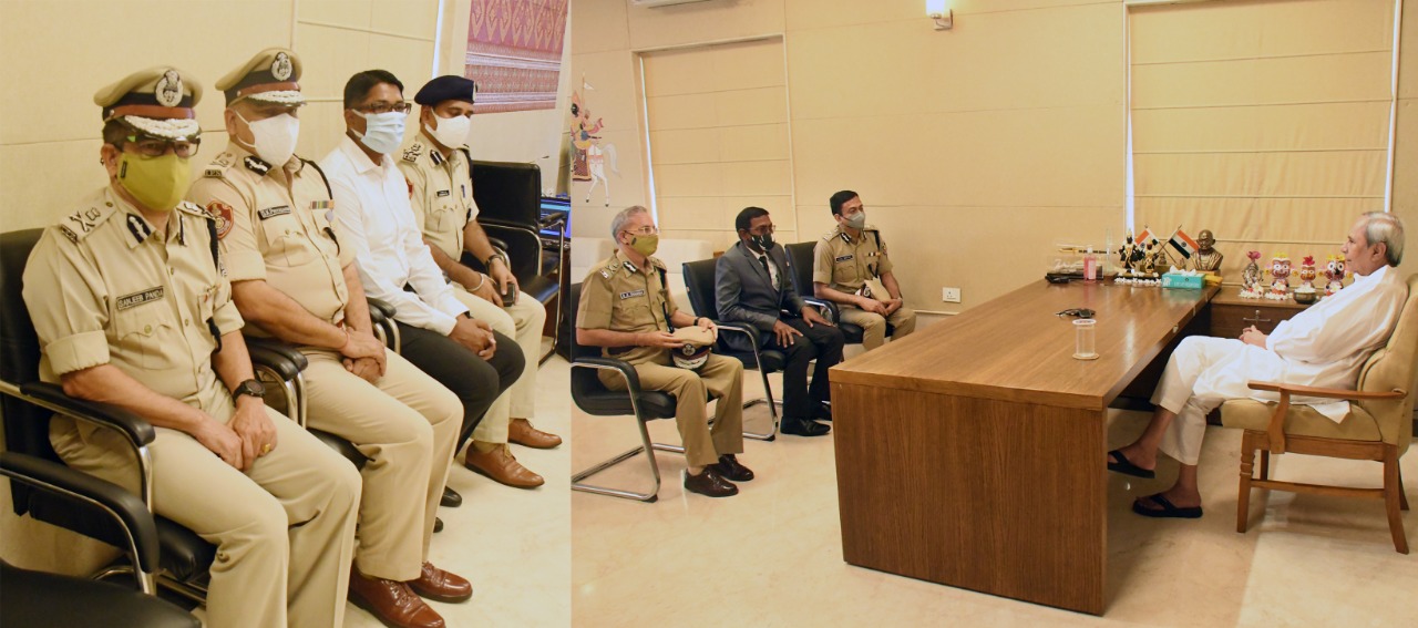 Chief Secretary, DG and Senior Officers Meet CM