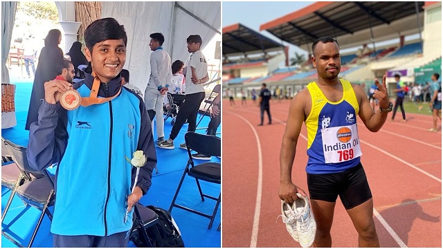 Jayanti of Odisha wins gold at the National Para Athletics Meet, Pankaj takes bronze