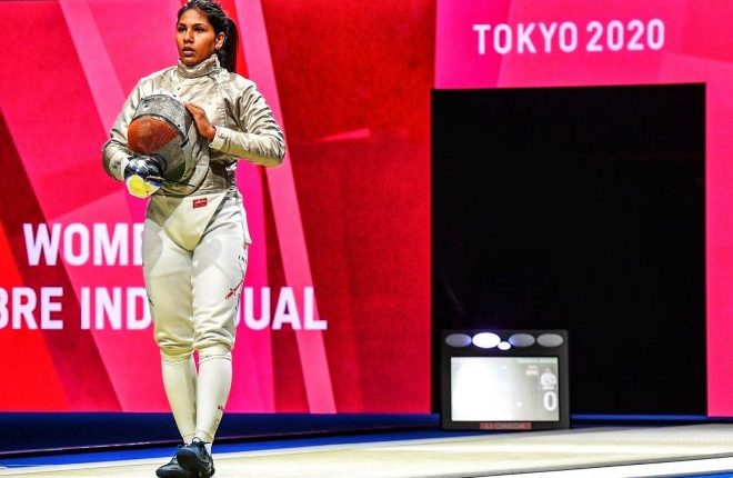Bhavani, an Indian fencer, writes Olympic history.