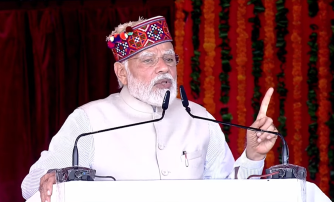 PM addresses ‘Garib Kalyan Sammelan’ in Shimla
