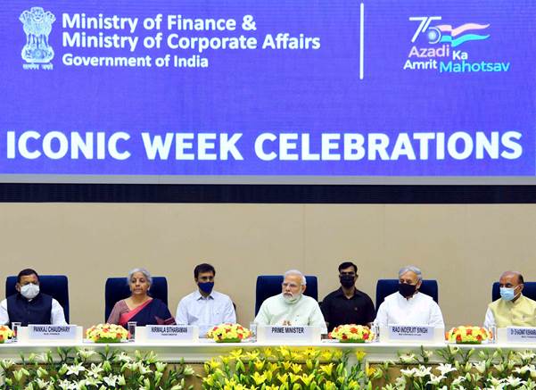 PM inaugurates iconic week celebrations of Ministry of Finance