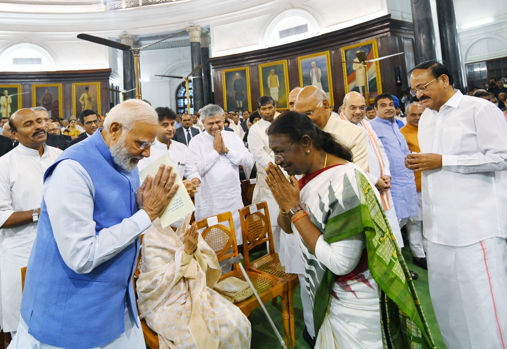 PM wishes President Smt Droupadi Murmu a fruitful Presidential tenure