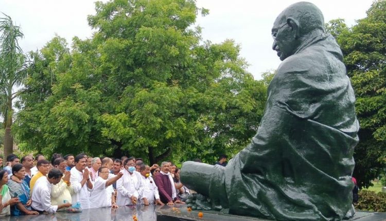 Odisha Congress Launches Azadi Ki Gaurav Yatra