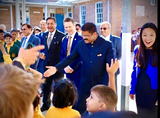 Dharmendra Pradhan visits various Schools, Higher and Skilling Institutions in Sydney