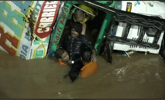  Truck falls off bridge near Nabarangpur, driver rescued after 5 hours 