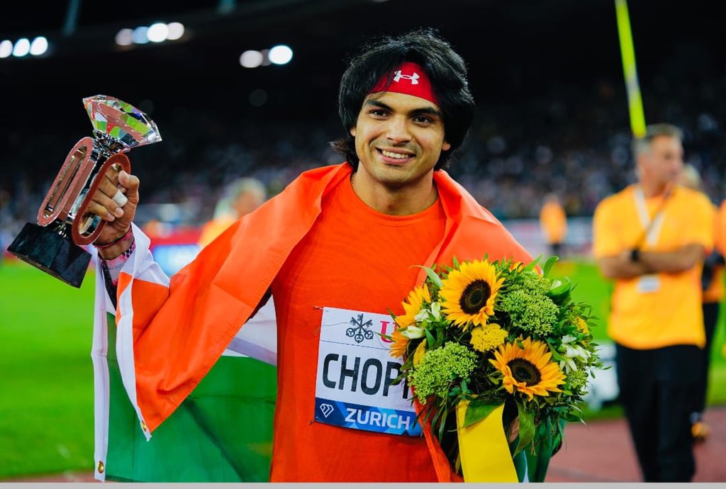 PM congratulates Neeraj Chopra for winning the Diamond League Trophy