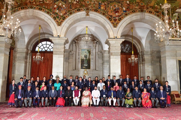 President of India presents National Service Scheme Awards for the year 2020-21