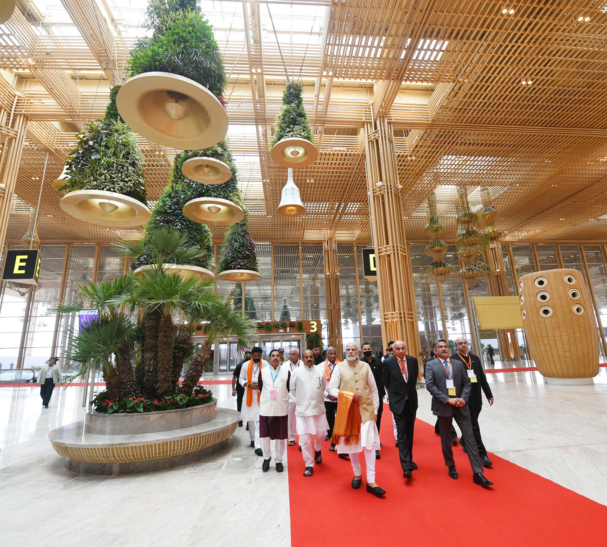 PM inaugurates Terminal 2 of Kempegowda International Airport at Bengaluru