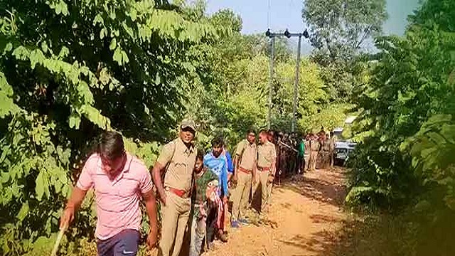 Landmine blast during ganja raid in Boudh; close shave for 50 forest officials
