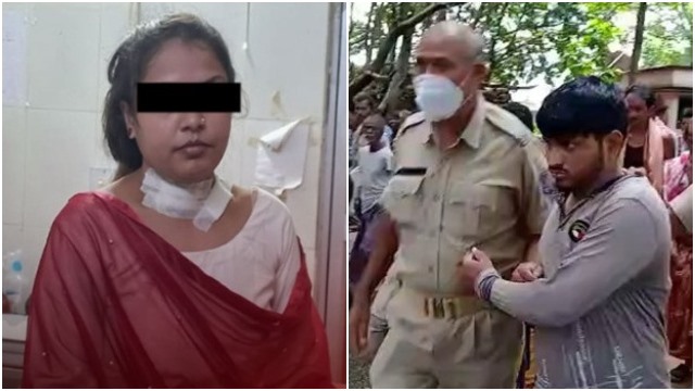 Husband slits lady teacher's throat inside school 
