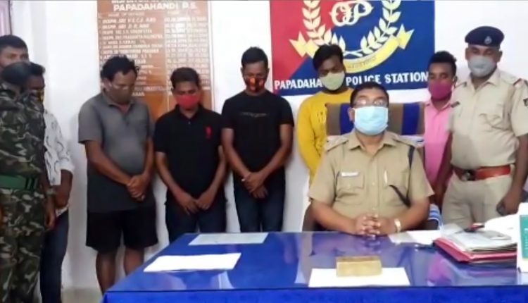 Fake Gold Brick racket busted In Nabarangpur