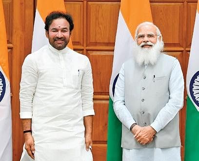 Union Minister Sh. G.K Reddy launches the Amrit Mahotsav Podcast