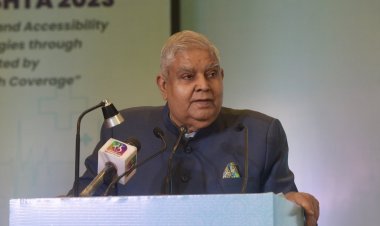 Vice President emphasises on technology as a game changer for good health and happiness