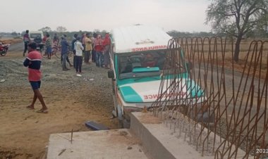 Patient Dies After Ambulance Hits Divider At Odisha’s Nuapada