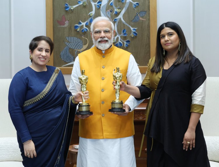 PM meets makers of award winning documentary short film ‘The Elephant Whisperers’
