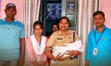 Newborn Baby Rescued From Prasanti Express At Khurda Station