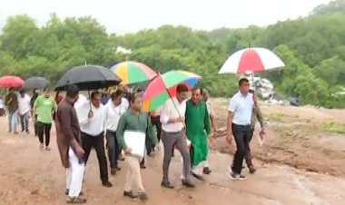 NGT Team Visits Sikharchandi Hill In Bhubaneswar To Study Environmental Damage