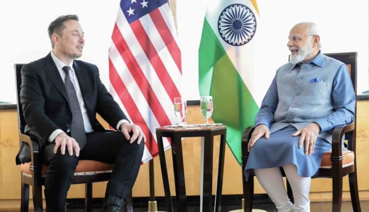 Prime Minister’s meeting with business magnate Mr. Elon Musk