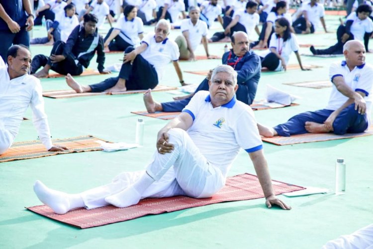 Vice President: Yoga integral part of our culture; it’s for the welfare of entire humanity