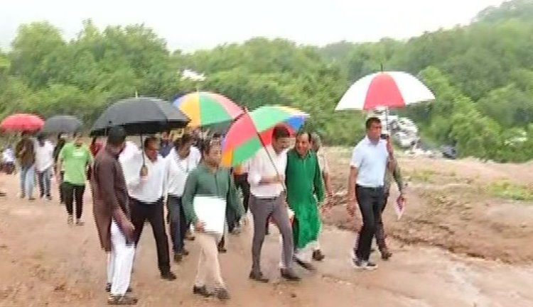 NGT Team Visits Sikharchandi Hill In Bhubaneswar To Study Environmental Damage
