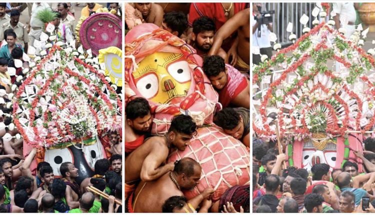 Bahuda Yatra 2023: Pahandi rituals of holy trinity begins in Puri