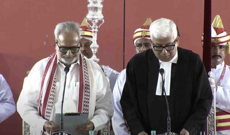 Justice Subhasis Talapatra sworn in as Orissa High Court CJ