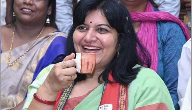 Bhubaneswar MP Aparajita accuses State Govt of using Mission Shakti women to attack her