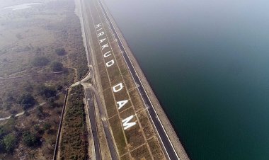 Hirakud Dam in Odisha has released water, prompting a high alert in downstream areas.