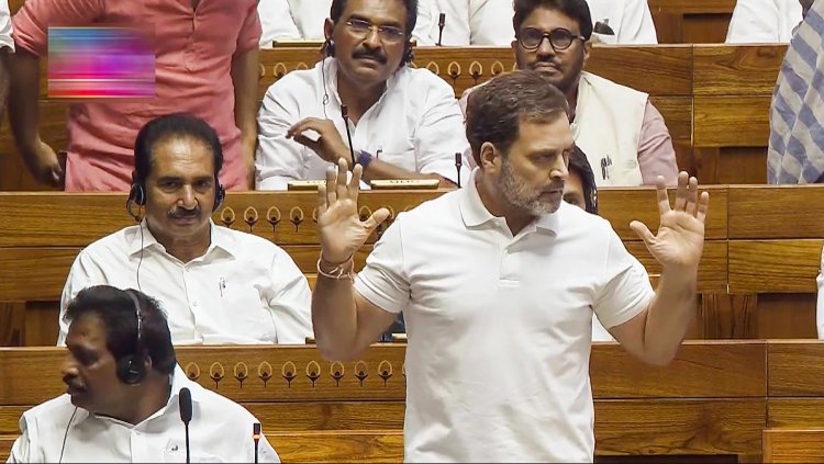 "Rahul Gandhi's Speech, Nirmala Sitharaman's Viral Reaction, and BJP Pushback."