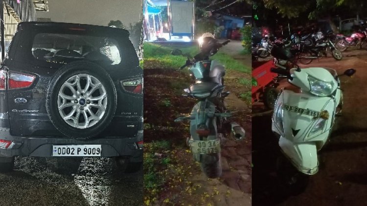 During a crackdown on drunken driving in Bhubaneswar, 38 vehicles were seized.