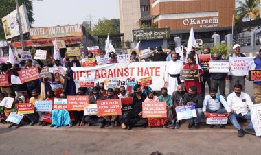 “Voice Against Hate” protests against atrocities on minorities